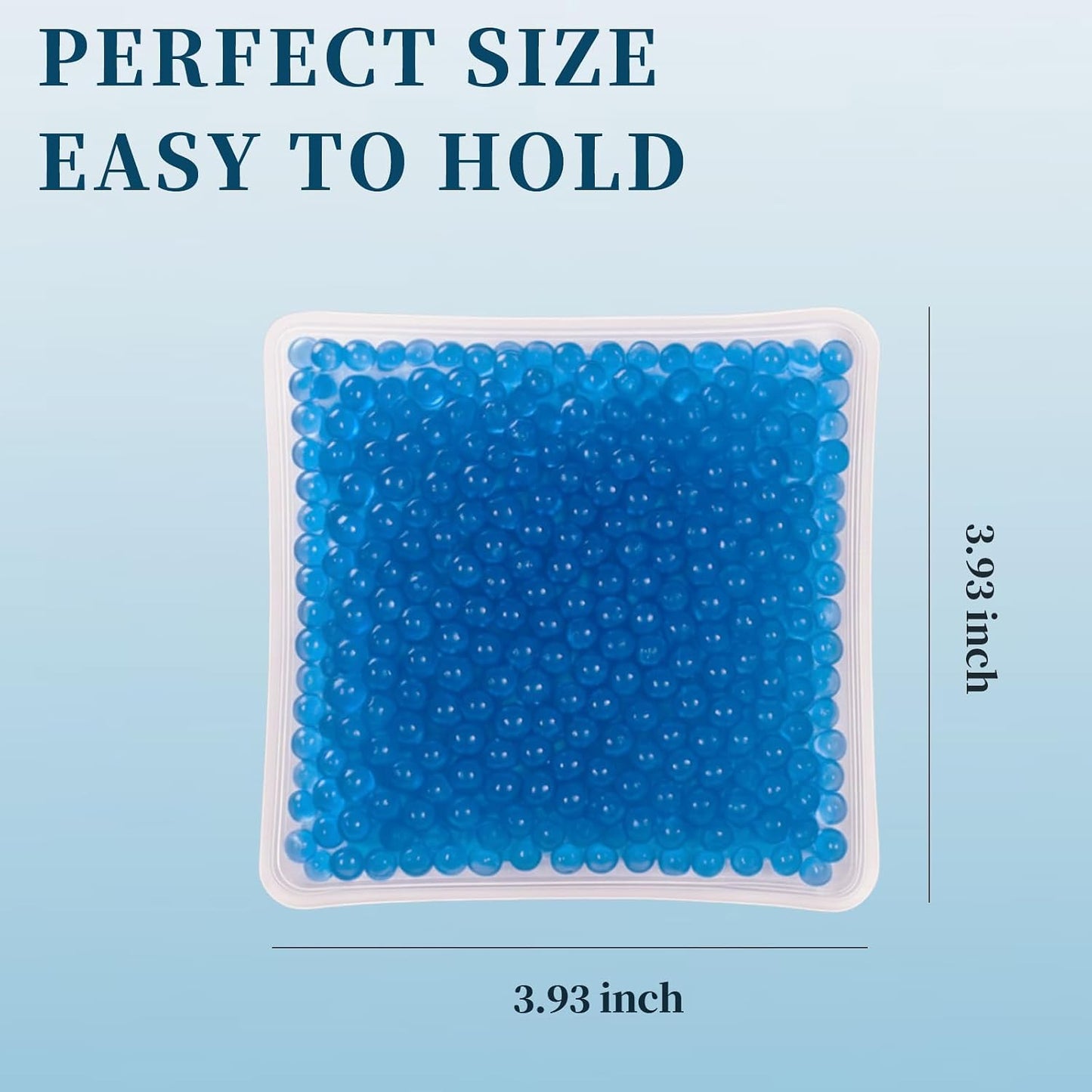 Small Gel Ice Pack – Cold Packs for Injuries and Everyday Relief, Gel Ice Packs Reusable for Sore Areas – Soft Flexible Ice Pack Reusable Design for Targeted Cooling Therapy and Convenience