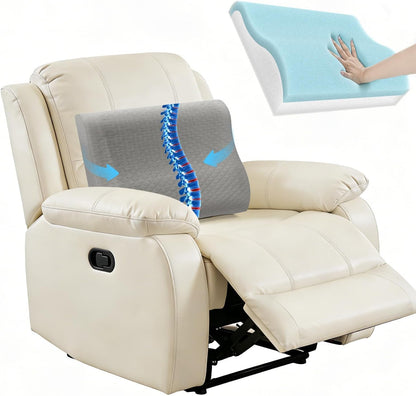Lumbar Support Pillow for Recliner - Backrest for relieving lower back pain
