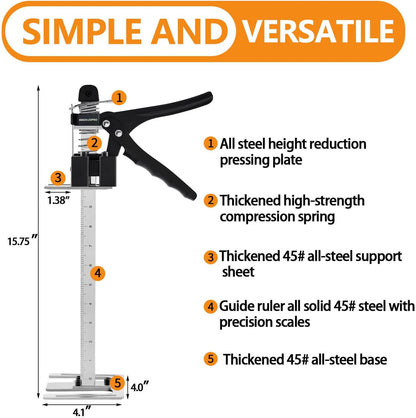 15.75-inch Furniture Jack 2-Pack | Construction, Appliance, Hand, Cabinet, Labor Saving Arm, Door Lifter Tool