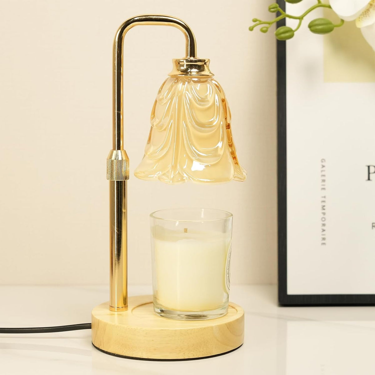 SupBri Candle Warmer Lamp with Timer, Christmas Birthday Gifts for Women