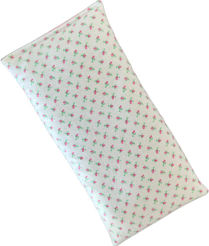 Large Microwave Heating Pad with Flax Seed, Scented or Unscented, Good for Back Pain or Cramps, Moist Heat Therapy or Ice Pack, Microwavable Bean Bag, 6" x 12" (Mushroom, Lavender & Peppermint)