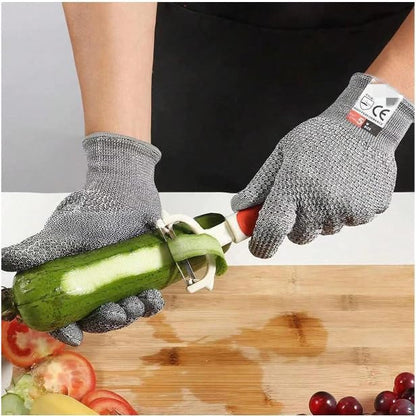 Cut Resistant Gloves Anti-Stab Safety Lvl 5 Made of PE Material Durable Kitchen Carpentry Fishing Glass Handling Cut Proof