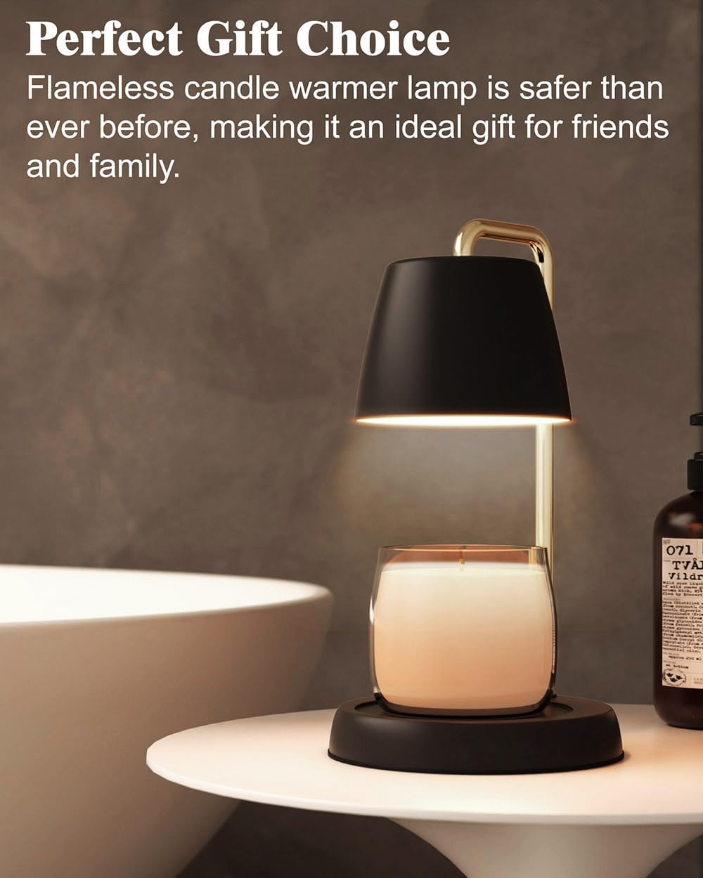 White Candle Warmer Lamp