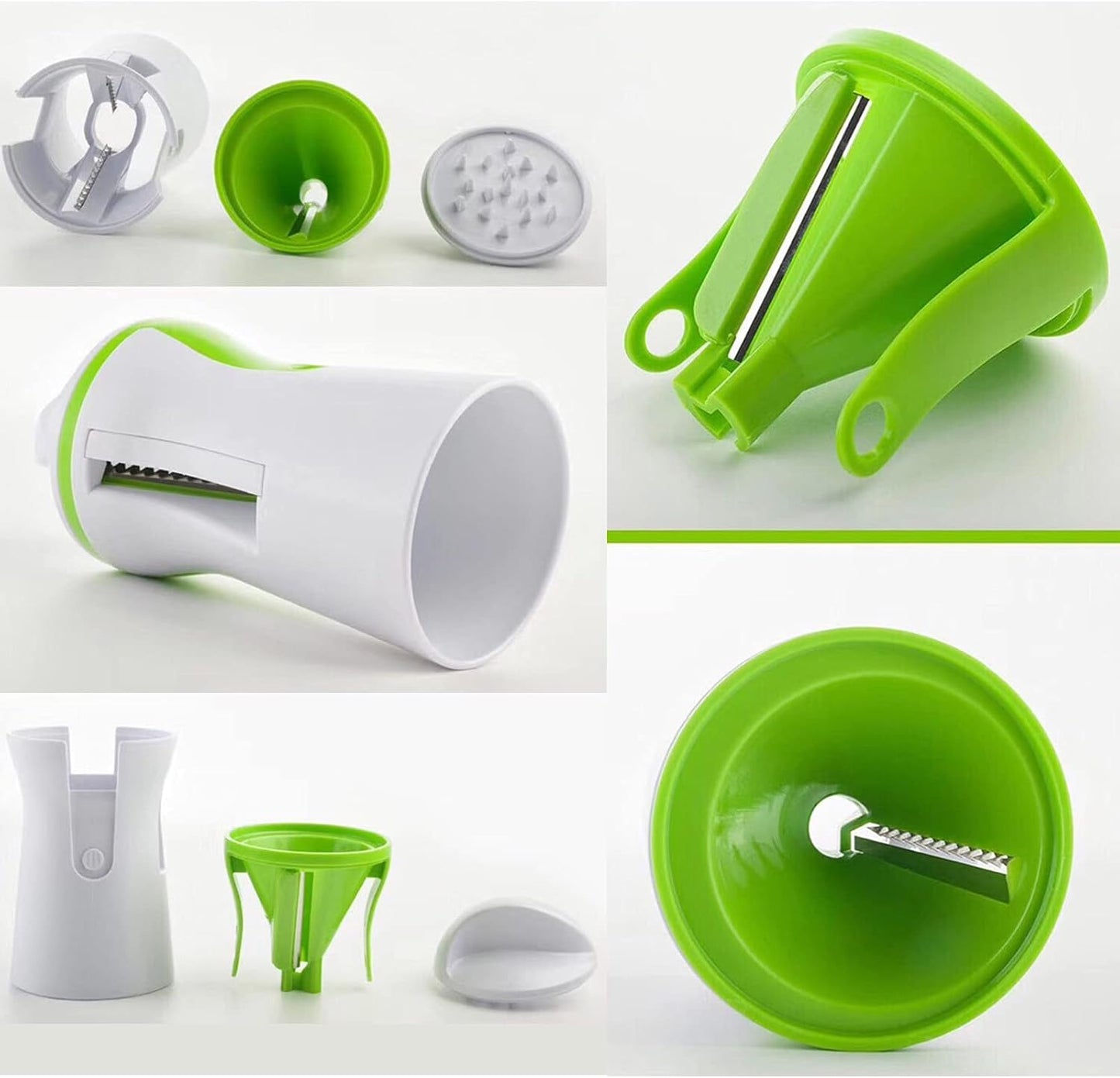 Vegetable Spiralizer, Spiral Veggle Slicer, Handheld | Zucchini Noodle Maker, Spiral Vegetable Cutter, For Zucchini, Squash, Cucumbers, Carrots, Veggie Spaghetti Pasta Noodles