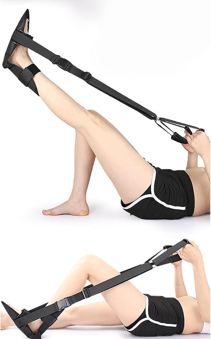 Stretcher Strap Adjustable Stretch Bands Foot and Calf Stretcher Leg Stretch Strap for Adult Multifunctional Stretching