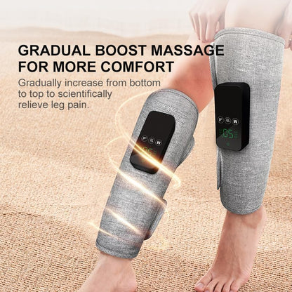 Cordless Calf Massager with Heat & Air Compression, Leg Massager (1PCS) | 5 Heat Levels, 3 Modes & 3 Intensities, Improve Muscle Performance, Promote Blood Circulation, Relieve Calf Soreness