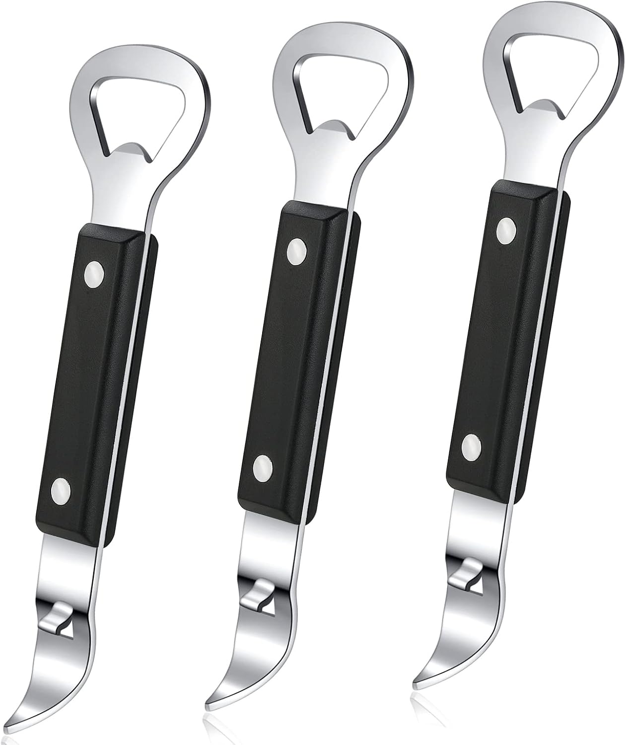 HANCELANT Can Punch Bottle Opener, Manual Stainless Steel Can Opener 1 Pack