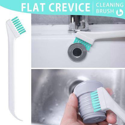 Lumkew Small Cleaning Brush Tight Spaces, 8pcs Crevice Cleaning Brushes Tool for Household Use, Tiny Cleaning Brush Mini Parts Humidifier Toaster