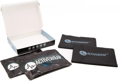 ActiveWrap Ultra Flex Ice & Heat Pack, Large (7" x 10") – Gel Ice Packs Reusable for Knee & Shoulder, Hot & Cold Therapy, Flexible No-Flow Gel, Includes Nylon Protective Pouch (2 Count)