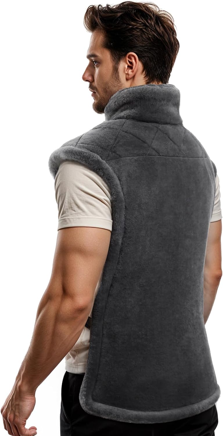 iDOO Heating Pad for Back Pain Relief, Birthday Gifts for Men Women Her Mum, FSA Eligible Items Only List, Weighted Heating Pad for Neck & Shoulders, ETL Electric Heat Pad, 24"x33"