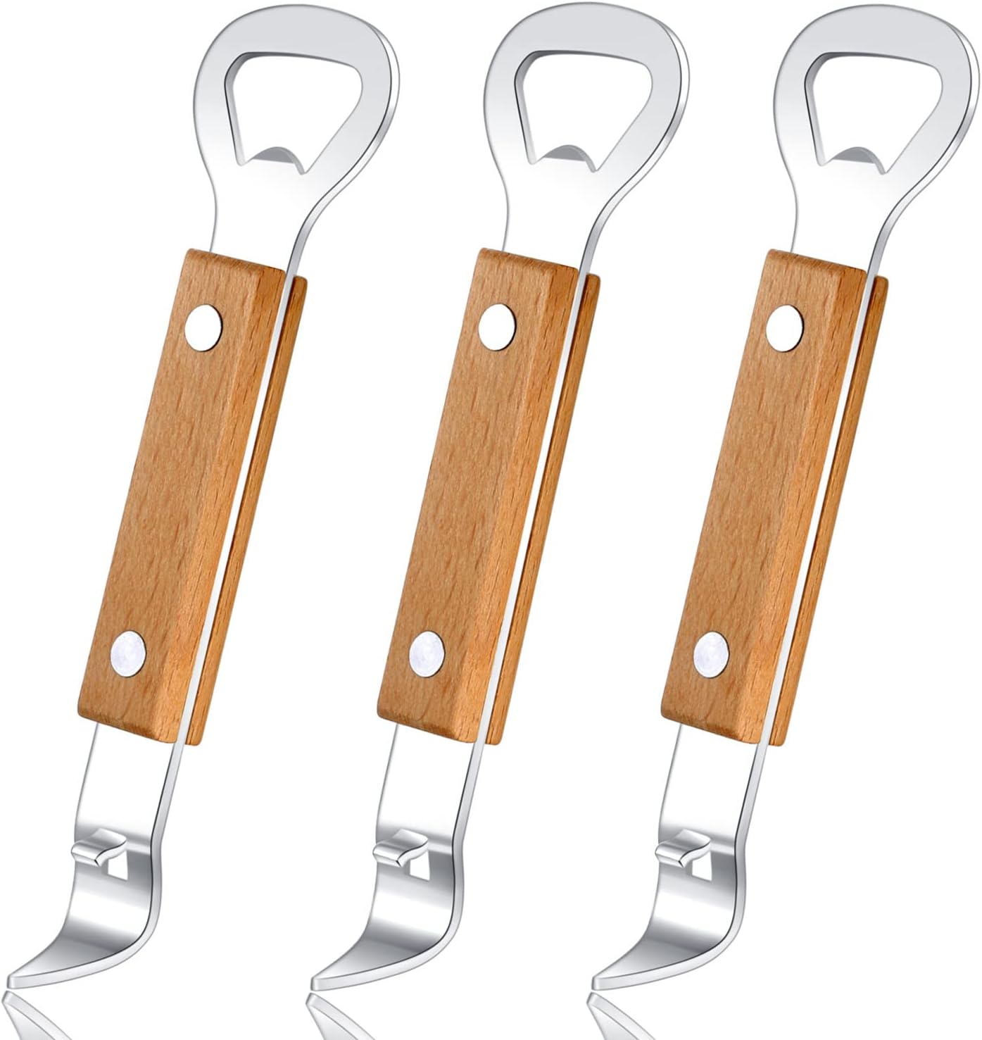 HANCELANT Can Punch Bottle Opener, Manual Stainless Steel Can Opener 1 Pack