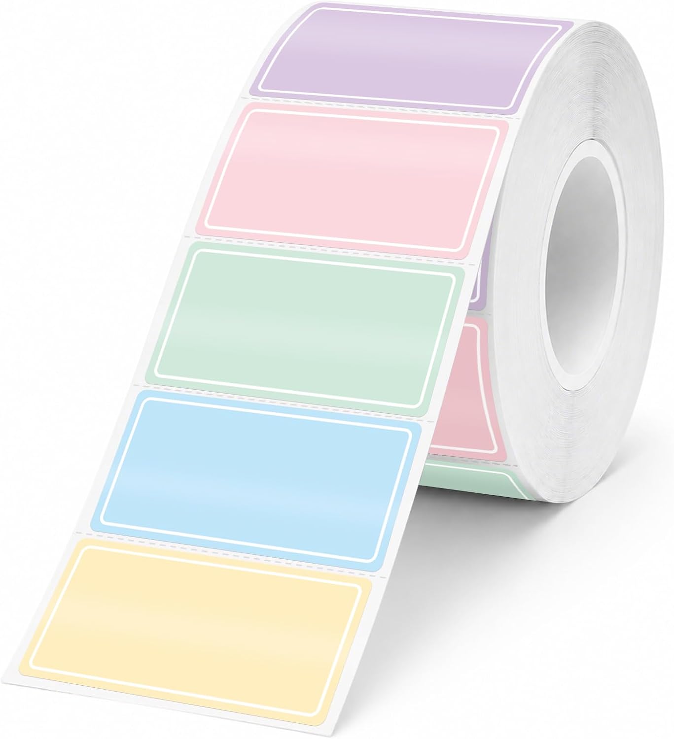 Removable Freezer Labels Stickers, 1 x 3 Inch Blank Removable Freezer Labels Food Storage Stickers, Date Label Waterproof Oil Resistant Easy Clean No Residue- 250 Sheets