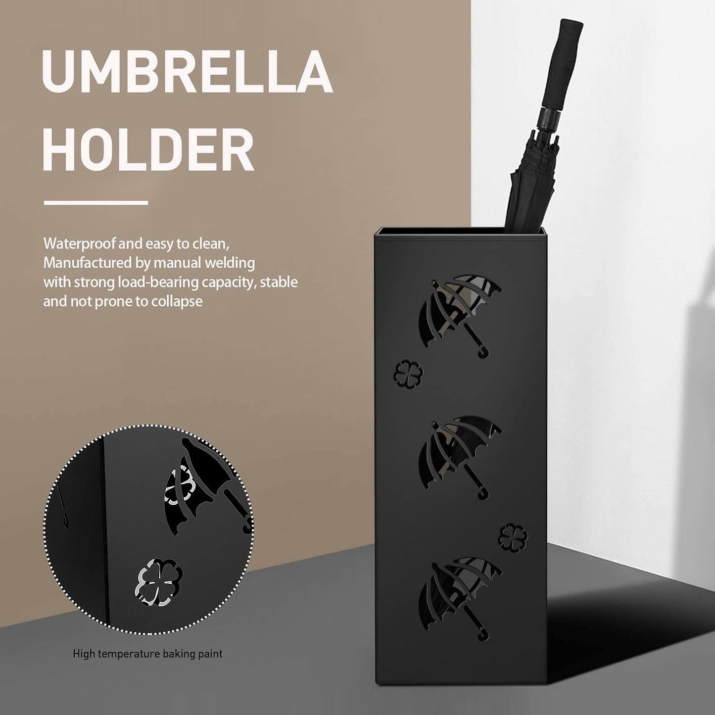 Umbrella holder for entryway | umbrella stands for entryway | Keep Your Floors Dry and Tidy with our Indoor Umbrella Stand | Stylish Umbrella Rack | Convenient Umbrella Storage Solution.