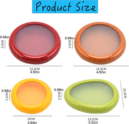 Winb Reusable Fruit and Veggie Savers - Ideal for Avocado Saver, Tomatoes Saver, Apples Saver, Garlic Saver, Onion Saver (Avocado saver-2 Count)