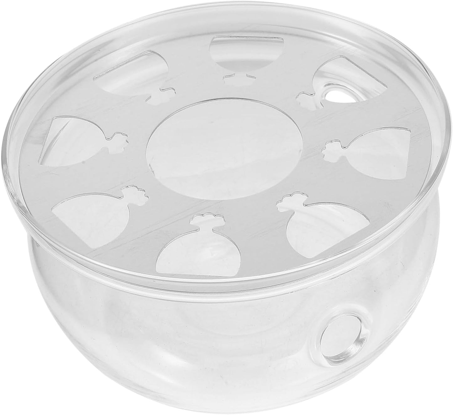 Zerodeko Transparent Teapot Heating Base Insulation Stove for Kung Fu Tea Glass Teapot Warmer Compact Design for Home Decor Daily Use Tea Accessory