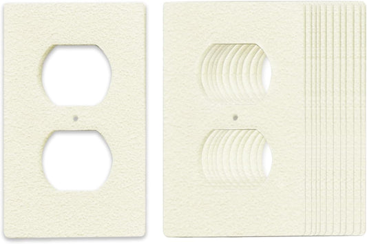 50Pcs Duplex Switch Outlet Insulation Foam Gaskets | Draft Sealers for Outlets & Switches | Fits Duplex Wall Plates | Ideal for Homes, Offices & Commercial Space