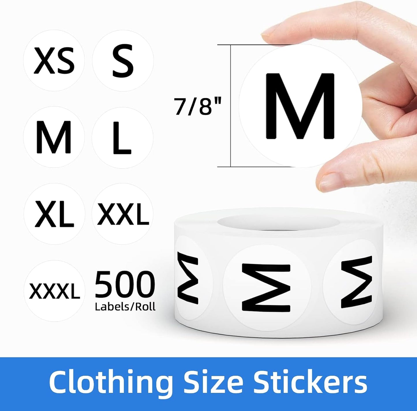 1600 PCS, 3/4" Color Round Dot Stickers, 10 Colors-20 Sheets | Circle Color Coding Blank Labels for Kids/Office/Classroom, Easy Peel, Ideal in Garage/Yard Sale Price self-adhesive Labels
