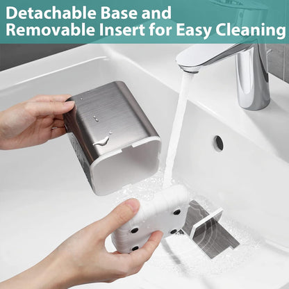 Boperzi Toothbrush Holders, Kids Toothbrush Holder with Drainage, Detachable Anti-Slip Electric Toothbrush Holder, Toothpaste Organizer Storage Caddy for Bathroom Countertop, Shower, Kitchen, Vanity