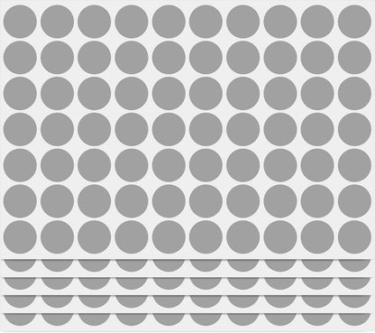 PARLAIM 1050 PCS Color Coding Labels Circle Dot Stickers,10 Color Style Colorful Coding Label Sticker for Office,Student Classroom
