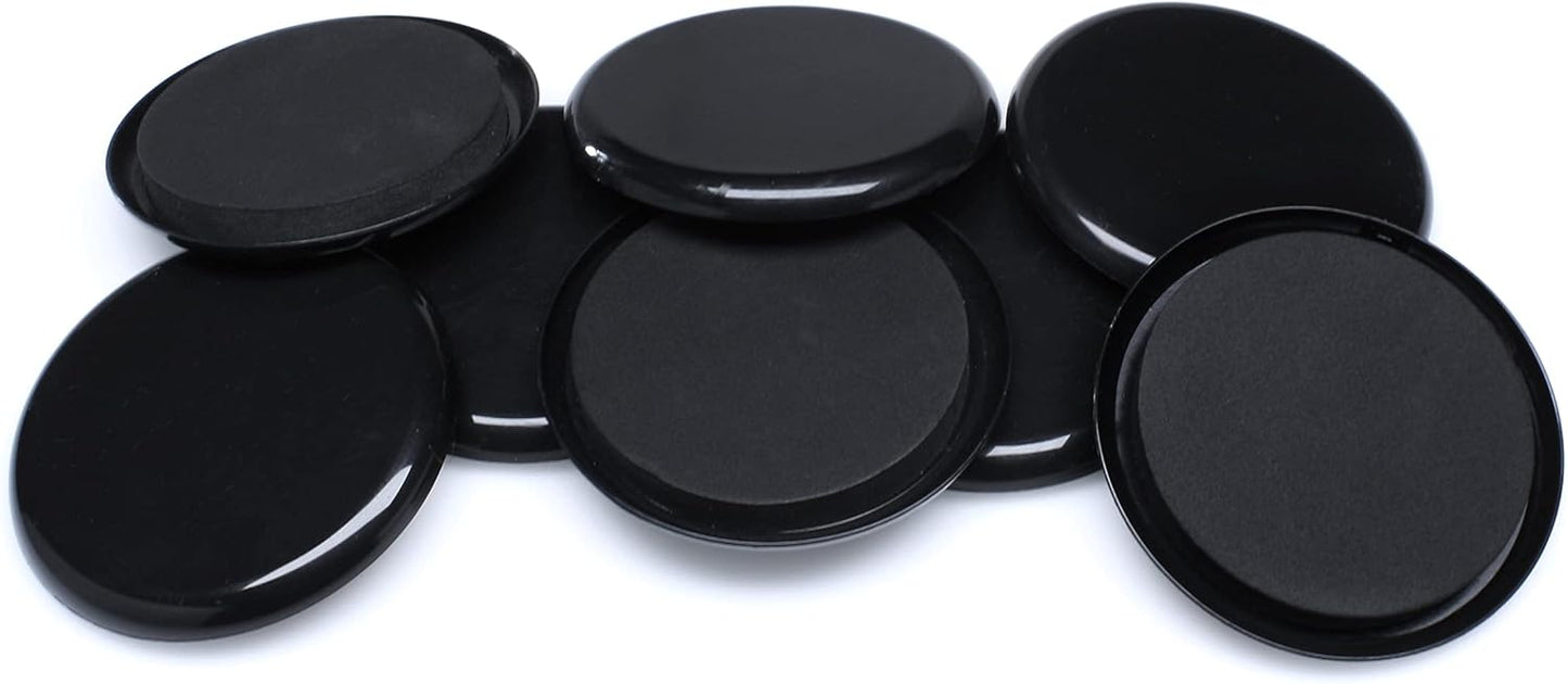 Slipstick GorillaSliders Premium Furniture Sliders for All Floor Surfaces (16 Piece Moving Kit) Reusable 3.5” Round Furniture Movers for Sliding Furniture on Hardwood & Carpet, Black, CB13-1-16