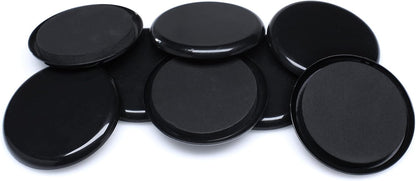 Slipstick GorillaSliders Premium Furniture Sliders for All Floor Surfaces (16 Piece Moving Kit) Reusable 3.5” Round Furniture Movers for Sliding Furniture on Hardwood & Carpet, Black, CB13-1-16