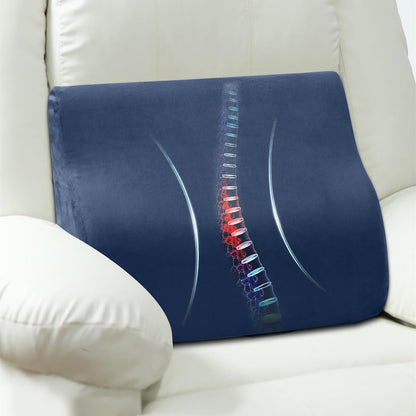 Lumbar Support Pillow for Recliner and Couch, Ergonomic Back Support Pillow