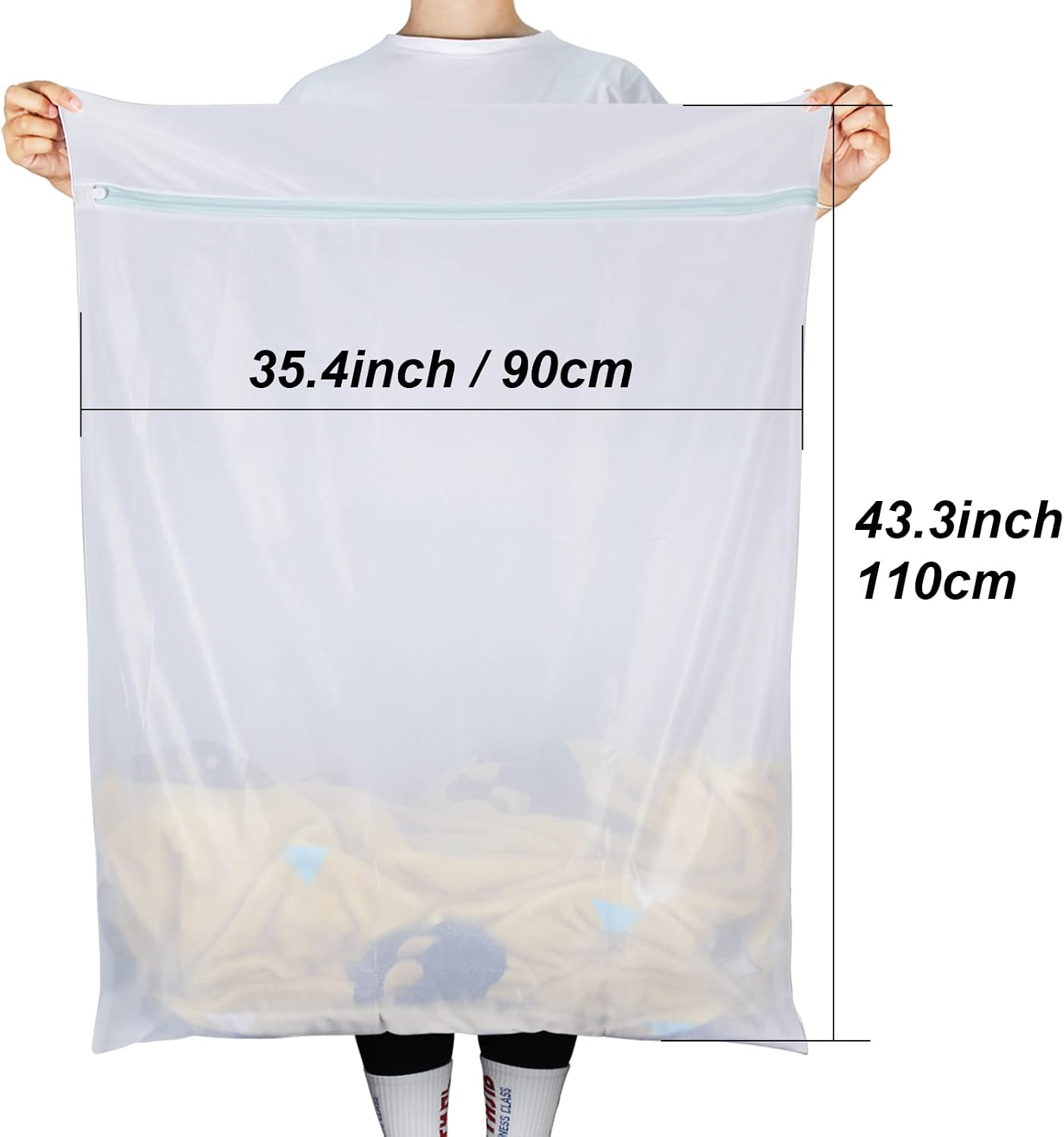 Tenn Well 3Pcs Mesh Laundry Bags For Shoes Sneakers Fits Size 12 | Mesh bags for trainers, tennis shoes, slippers, washing machine safe