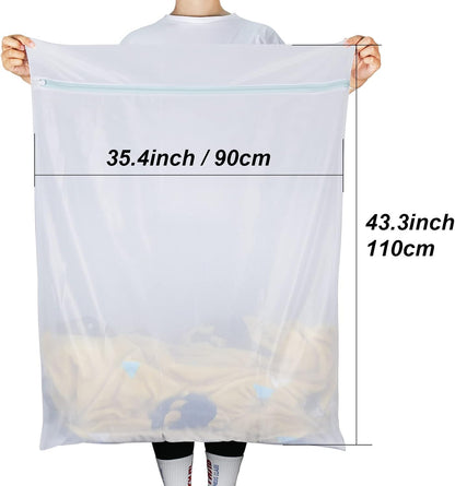 Tenn Well 3Pcs Mesh Laundry Bags For Shoes Sneakers Fits Size 12 | Mesh bags for trainers, tennis shoes, slippers, washing machine safe