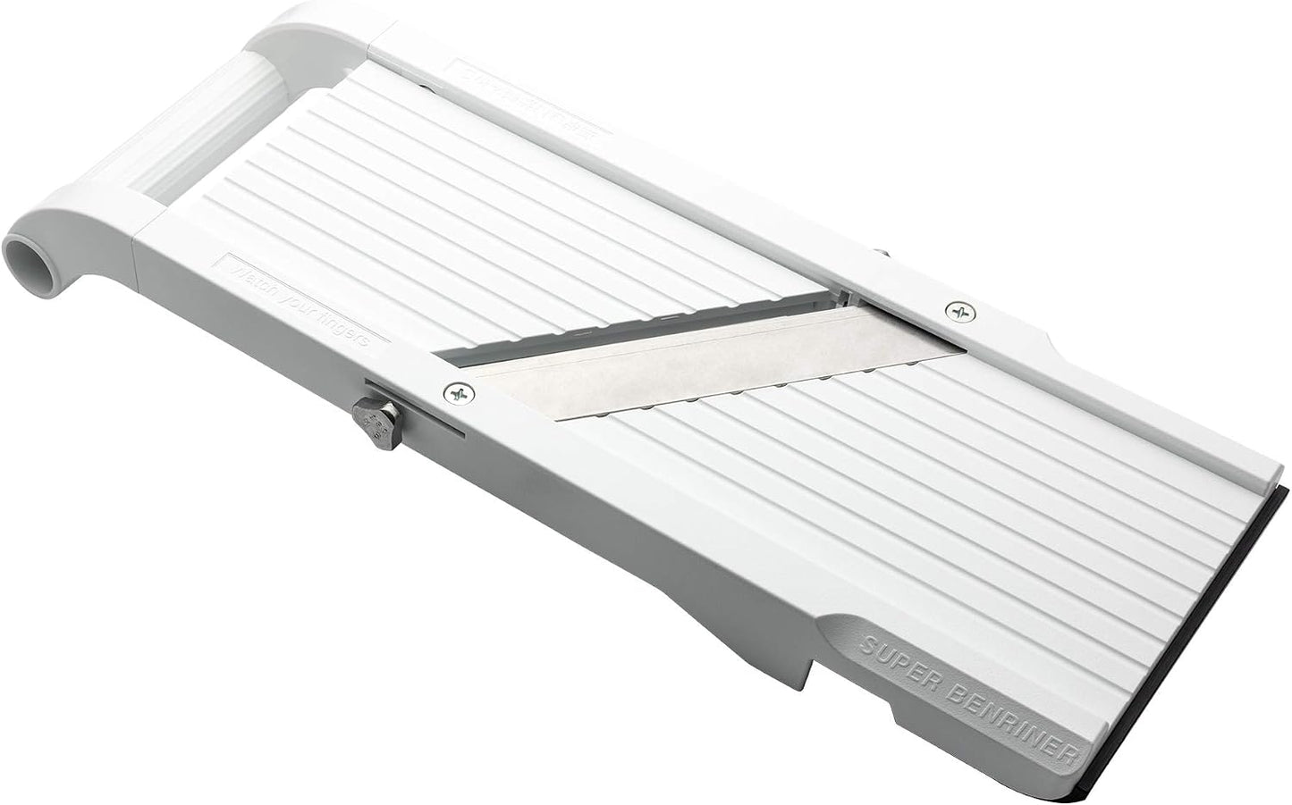 Benriner Mandoline Jumbo Slicer, Japanese Stainless Steel Blade, Beige