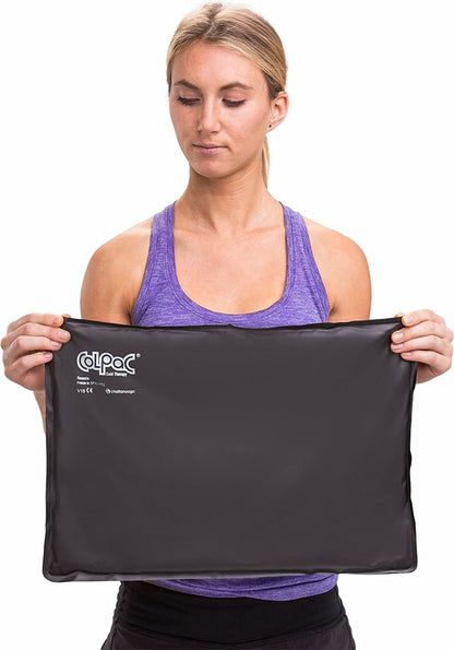 Chattanooga ColPac Reusable Gel Ice Pack Cold Therapy for Knee, Arm, Elbow, Shoulder, Back for Aches, Swelling, Bruises, Sprains, Inflammation (11"x14") - Blue