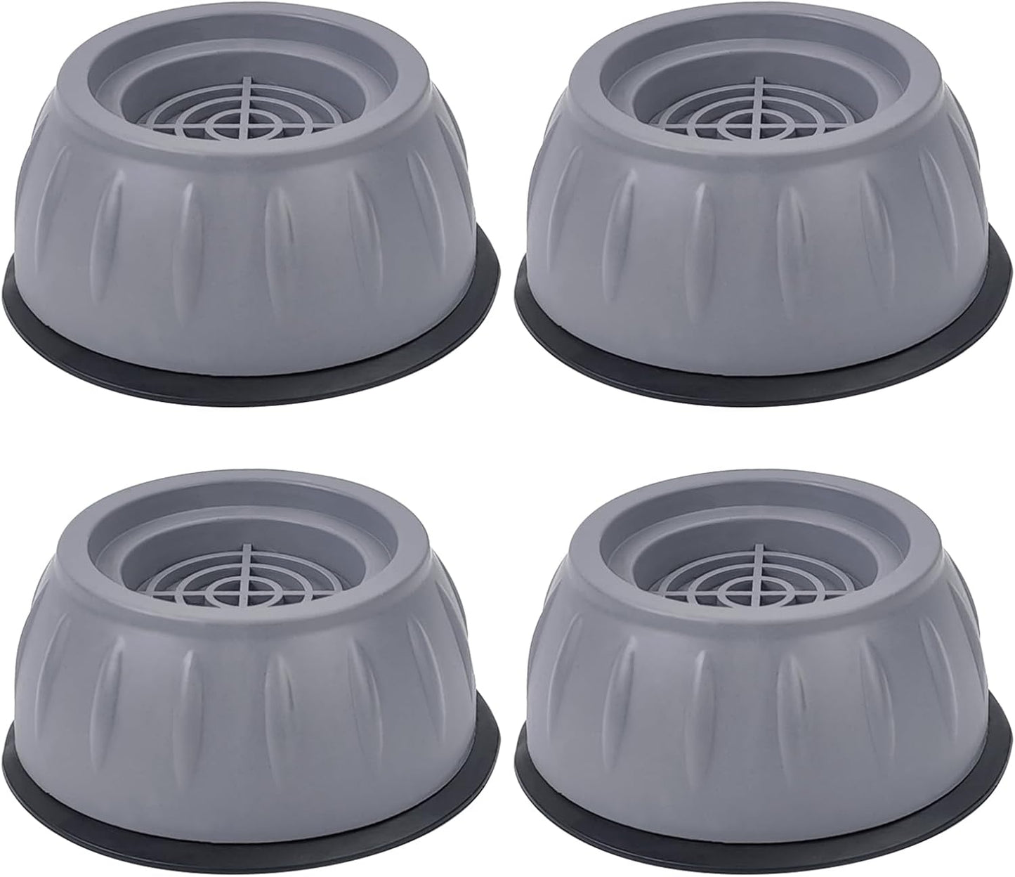 Anti Vibration Pads for Washing Machine, Washer Stabilizer and Dryer Bumper Pads - Appliance Anti Vibration Pads to Prevent Walking, Riser Feet, 4 Pack