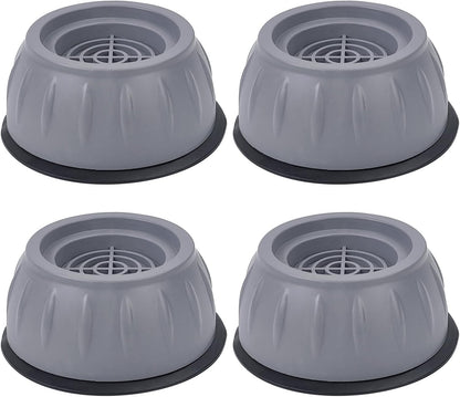 Anti Vibration Pads for Washing Machine, Washer Stabilizer and Dryer Bumper Pads - Appliance Anti Vibration Pads to Prevent Walking, Riser Feet, 4 Pack