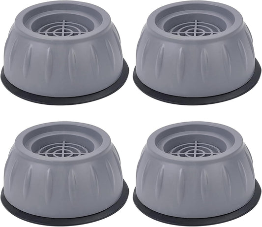 Anti Vibration Pads for Washing Machine, Washer Stabilizer and Dryer Bumper Pads - Appliance Anti Vibration Pads to Prevent Walking, Riser Feet, 4 Pack