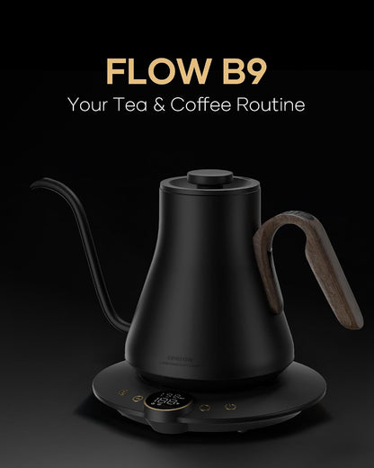 Cocinare FLOW B9 Gooseneck Electric Kettle ±1°F Temperature Control