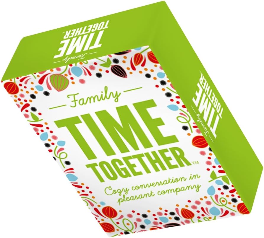 Hygge Games Time Together Family Game – Fun Conversation Starters Card Game for Families,