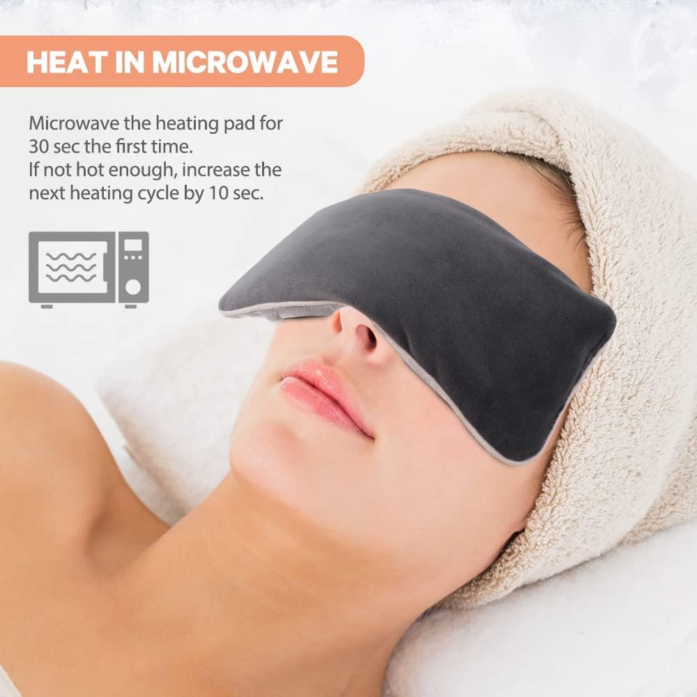 Lavender Weighted Eye Pillow for Yoga Relaxation FSA Eligible HSA