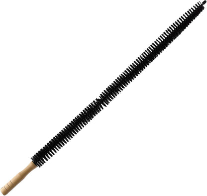 Dryer Cleaner Vent Brush - 30 Inch Long Flexible Dryer Vent Cleaner & Refrigerator Condenser Coil Brush Auger Clothes Lint Trap Remover