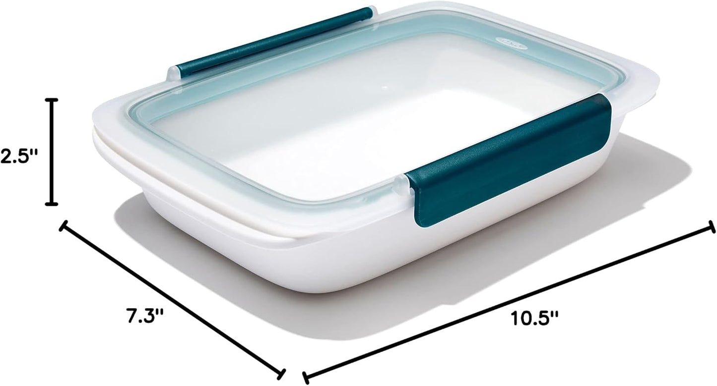 OXO Good Grips Prep and Go Container With Colander - Ocean Blue