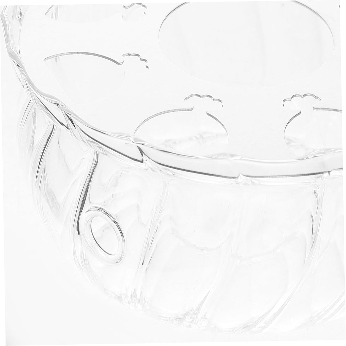 Mobestech Glass Teapot Warmer - Candle Base for Teapots for Tea and Elegant Glass Construction Easy to Clean for Kitchen Use