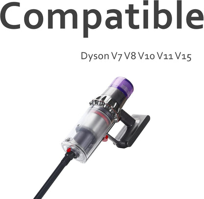 Flexible Crevice Tool for Dyson V7 V8 V10 V11 V15 Cordless Vacuum, Hose Attachment for Dryer Vent, Car Detailing, Corners and Gaps Cleaning - 17 Inches