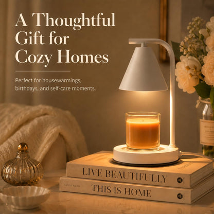 kobodon Candle Warmer Lamp with Timer Dragonfly Electric Candle Lamp Warmer