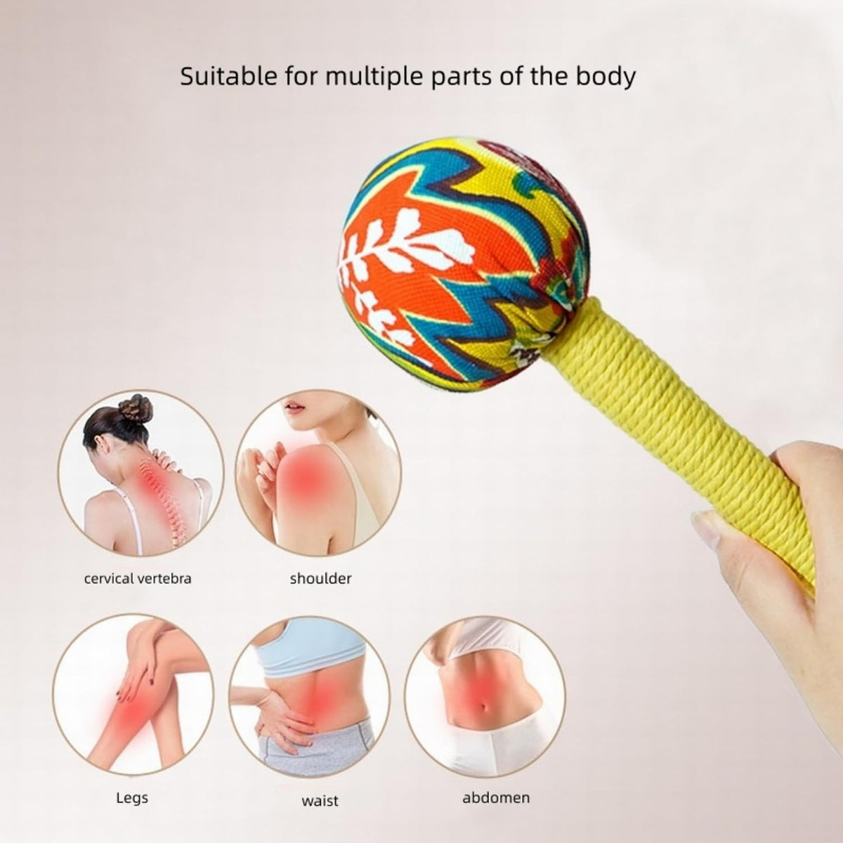Body Massage Hammer, Manual Back Massager Tool for Body Relief