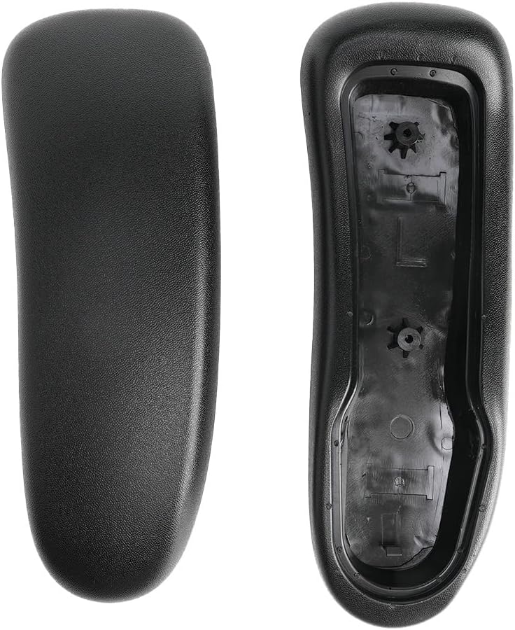 MingYi.office Vinyl Arm Pads Caps for Herman Miller Classic Aeron Chair Graphite Black
