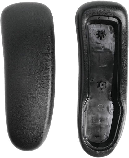 MingYi.office Vinyl Arm Pads Caps for Herman Miller Classic Aeron Chair Graphite Black