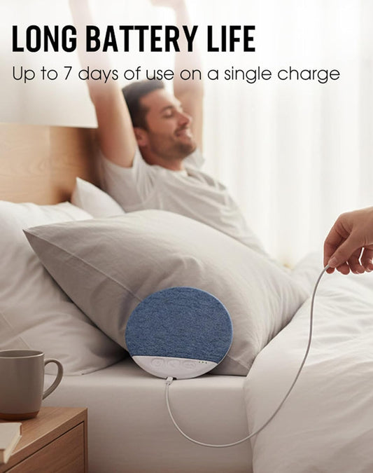 OYB Bluetooth Pillow Speaker, Mini Portable Under-Pillow SpeakerSoft Immersive Sound FieldWireless Under-Pillow speakerSuitable for (A)
