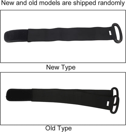 ZJchao Stretching Strap Yoga Strap, Foot Drop Fascitis Plantar Ankle Training Belt, Exercise Strap, Black, OK Cloth