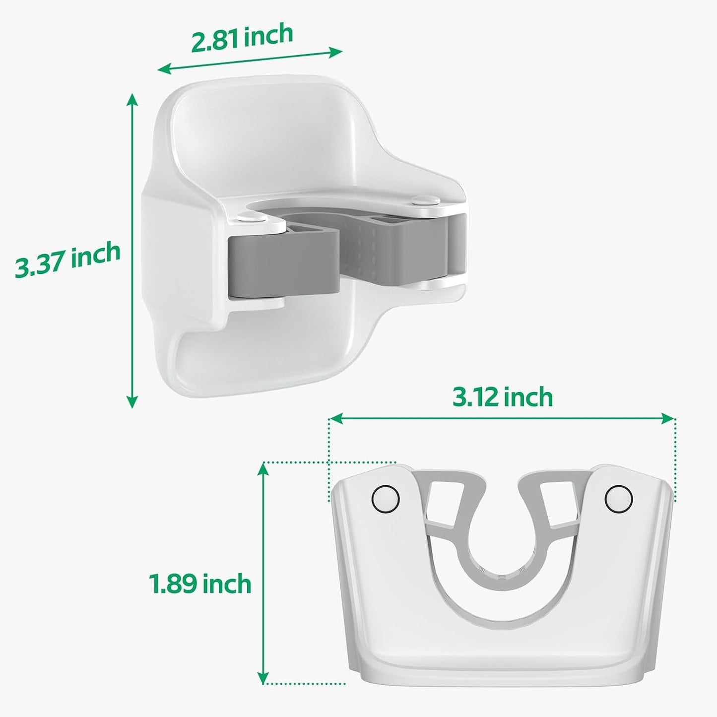 reliahom Broom Holder Wall Mount Mop Grippers Organizer wall Hanging, 5Pack | No Drilling Self Adhesive Easy install Anti-Slip Mop Broom Hanger Storage Rack for Kitchen,Laundry Room,Garden,Garage