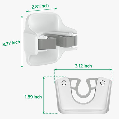 reliahom Broom Holder Wall Mount Mop Grippers Organizer wall Hanging, 5Pack | No Drilling Self Adhesive Easy install Anti-Slip Mop Broom Hanger Storage Rack for Kitchen,Laundry Room,Garden,Garage