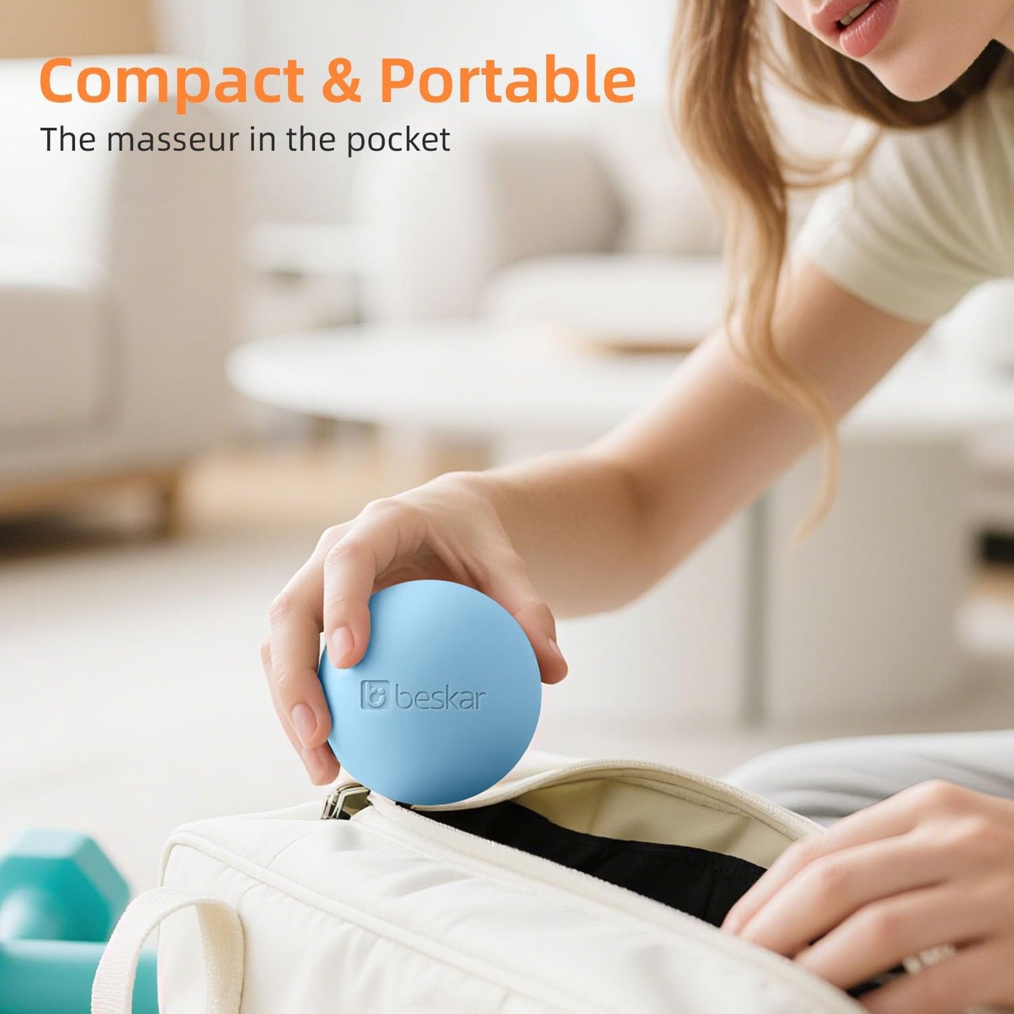 Massage Lacrosse Balls for Myofascial Release, Trigger Point Therapy | Foot Massage Ball to Relieve Plantar Fasciitis, Muscle Soreness