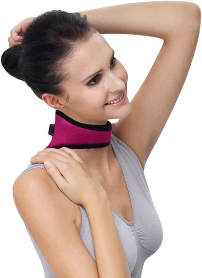 USB Neck Heating Pad Heated Neck Wrap for Pain Relief Electric Neck Warmer Collar Physical Therapy Heated Neck Brace 3 Adjustable Temp Auto Shut Off Portable Neck Heat Brace for Soreness Stiffness